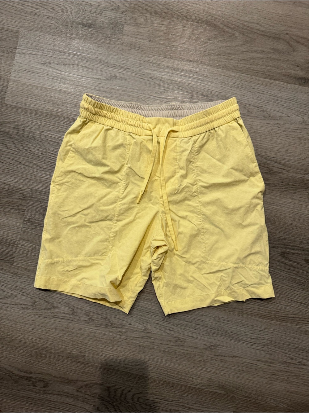 lululemon athletica Men's Yellow Athletic Shorts
